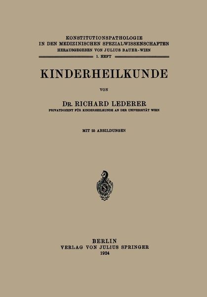 Produktbild: Kinderheilkunde