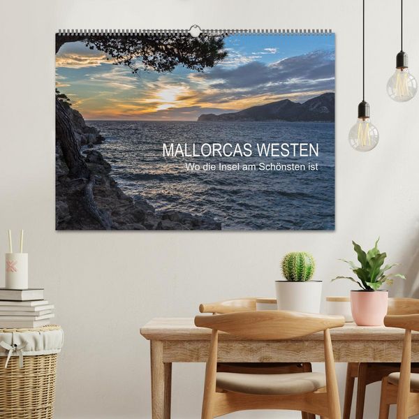 Produktbild: Mallorcas Westen (Wandkalender 2026 DIN A2 quer), CALVENDO Monatskalender
