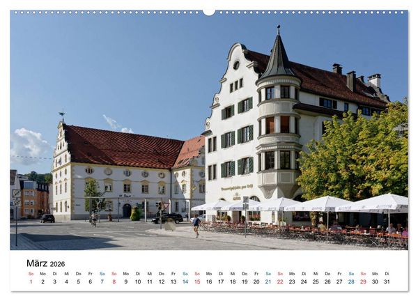 Produktbild: Kempten - Ansichtssache (hochwertiger Premium Wandkalender 2026 DIN A2 quer), Kunstdruck in Hochglanz
