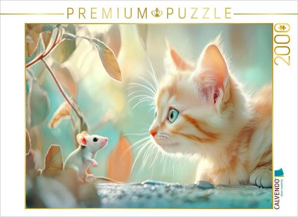 CALVENDO Puzzle Katzenkinder | 2000 Teile Lege-Größe 90x67cm Foto-Puzzle für glückliche Stunden