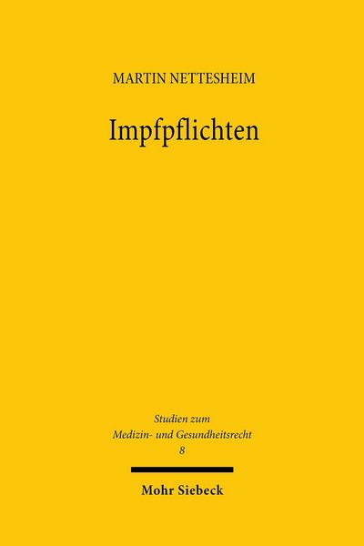 Produktbild: Impfpflichten
