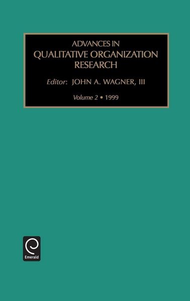 Produktbild: Advances in Qualitative Organization Research