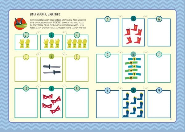 Produktbild: Coole Zahlen und Formen aus der Welt der Superhelden: Verr&uuml;ckt nach Mathe