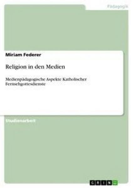 Produktbild: Religion in den Medien