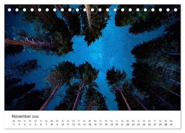 Produktbild: Yosemite - Einzigartige Naturspektakel (Tischkalender 2026 DIN A5 quer), CALVENDO Monatskalender