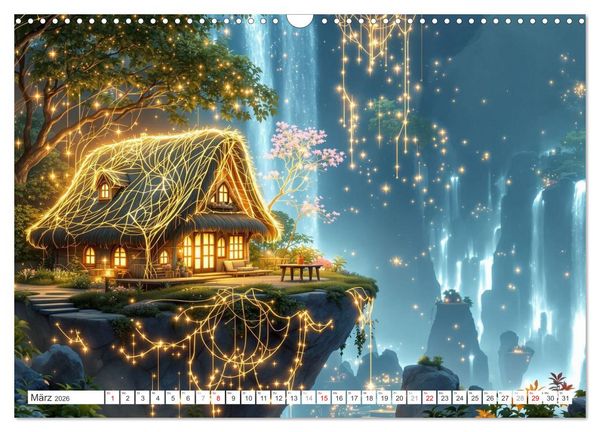 Produktbild: Futuristisches Landleben (Wandkalender 2026 DIN A3 quer), CALVENDO Monatskalender