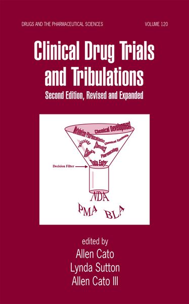 Produktbild: Clinical Drug Trials and Tribulations, Revised and Expanded