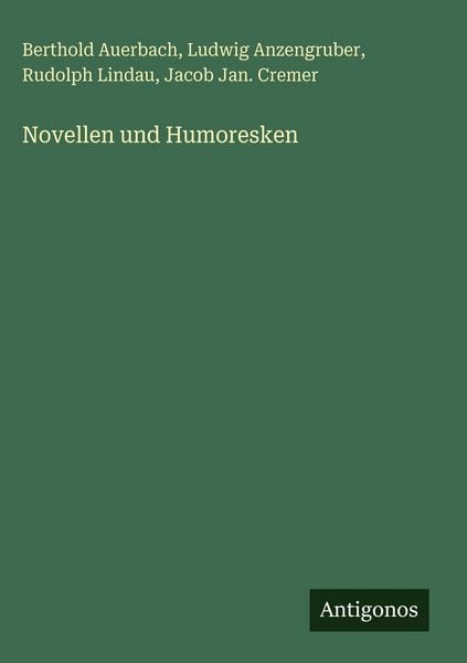 Produktbild: Novellen und Humoresken