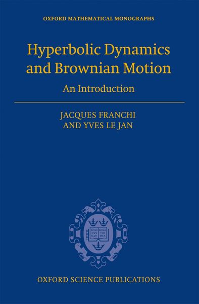 Produktbild: Hyperbolic Dynamics and Brownian Motion