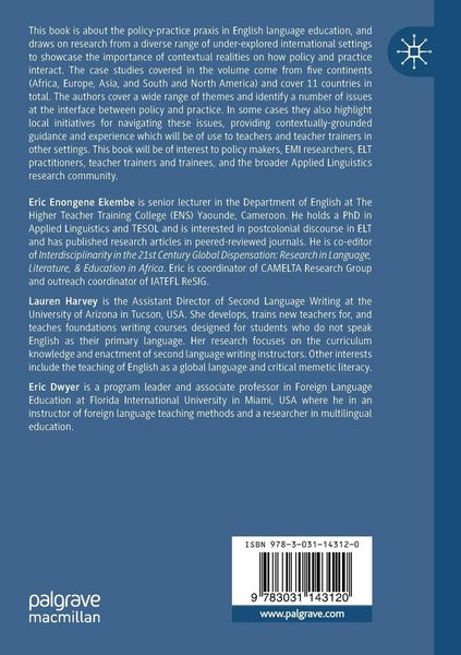 Produktbild: Interface between English Language Education Policies and Practice