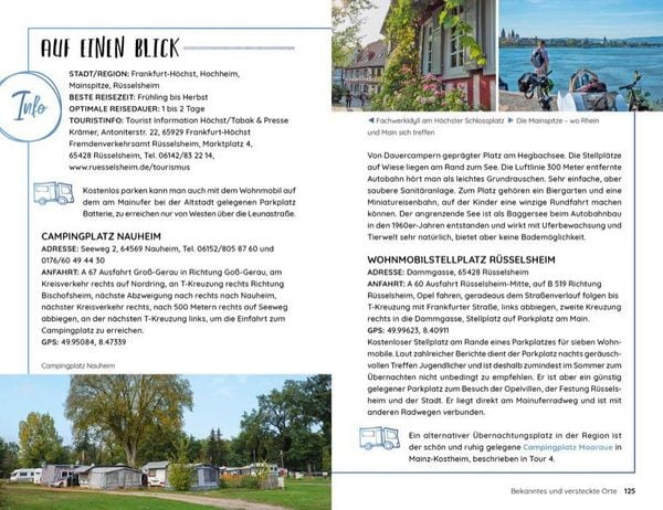 Produktbild: Wochenend und Wohnmobil - Kleine Auszeiten im Rhein-Main-Gebiet