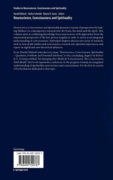 Produktbild: Neuroscience, Consciousness and Spirituality