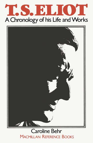 Produktbild: T. S. Eliot