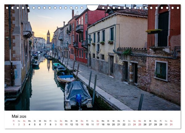 Produktbild: Venedig - Die sch&ouml;nsten Orte (Wandkalender 2026 DIN A4 quer), CALVENDO Monatskalender