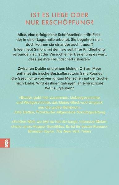 Produktbild: Sch&ouml;ne Welt, wo bist du