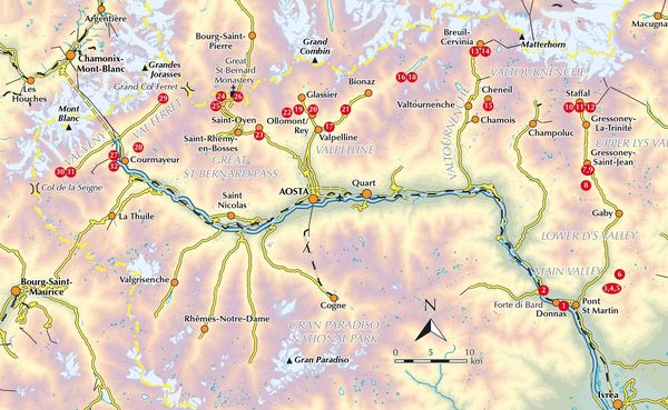 Produktbild: Walking in the Aosta Valley