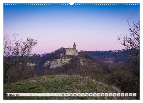 Produktbild: Willkommen im Burgenlandkreis (Wandkalender 2026 DIN A2 quer), CALVENDO Monatskalender