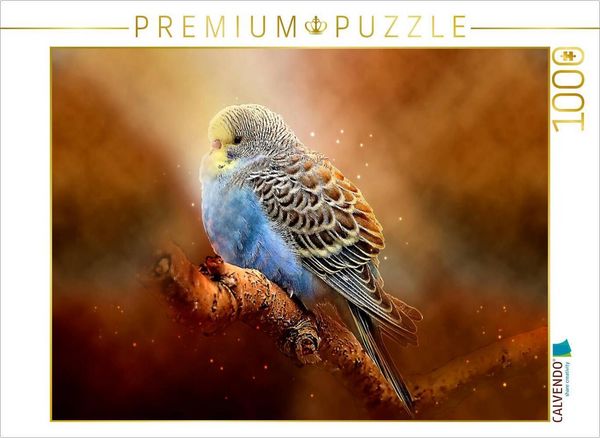 Produktbild: CALVENDO Puzzle Wundersch&ouml;ner Wellensittich | 1000 Teile Lege-Gr&ouml;&szlig;e 64x48cm Foto-Puzzle f&uuml;r gl&uuml;ckliche Stunden