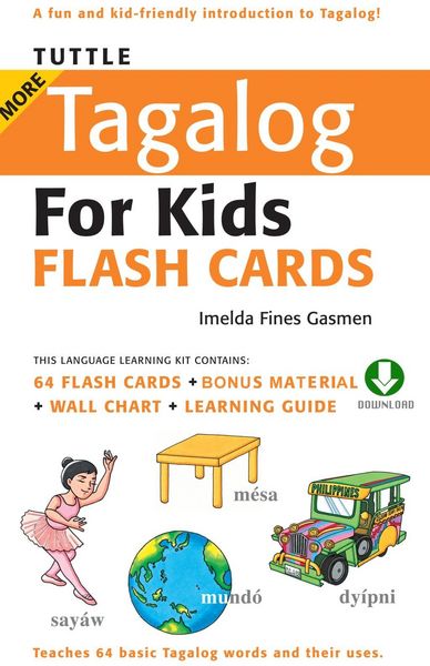 Produktbild: Tuttle More Tagalog for Kids Flash Cards