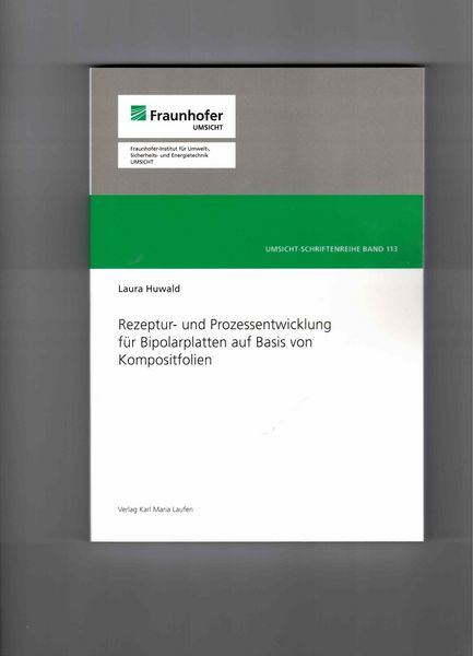 Produktbild: Rezeptur- und Prozessentwicklung f&uuml;r Bipolarplatten auf Basis von Kompositfolien
