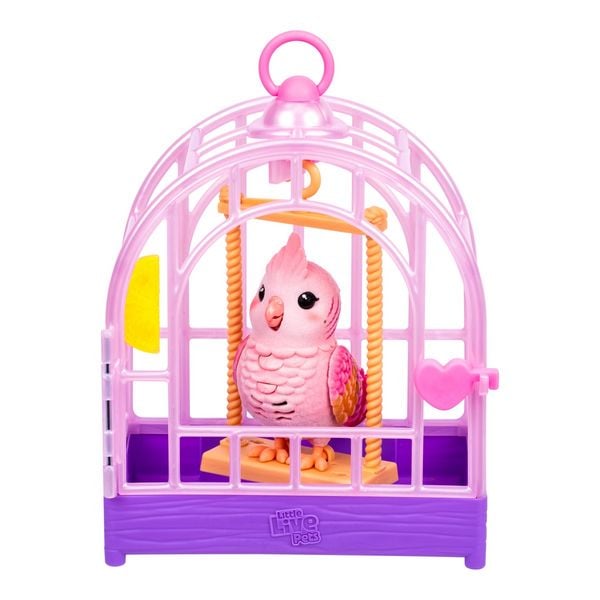 Produktbild: Moose Toys 300333 - Little Live Pets: My Really Real Bird Rosie+ Cage, Interaktiver Vogel mit K&auml;fig