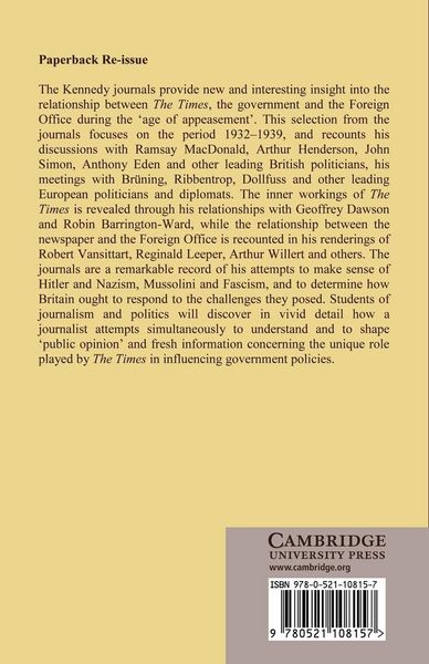 Produktbild: The Times and Appeasement