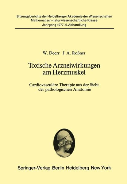 Produktbild: Toxische Arzneiwirkungen am Herzmuskel