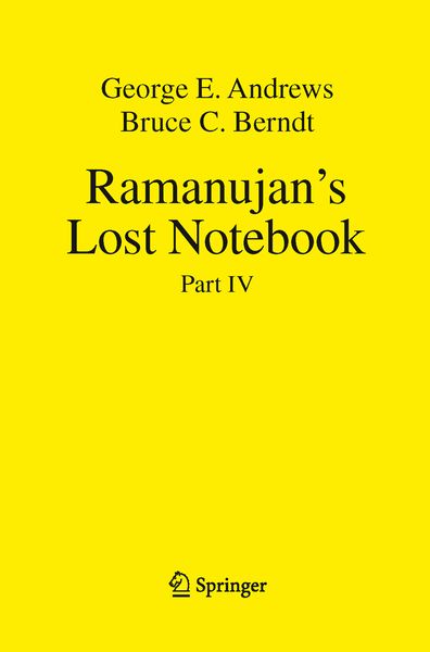 Produktbild: Ramanujan's Lost Notebook