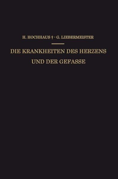 Produktbild: Die Krankheiten des Herzens und der Gef&auml;sse