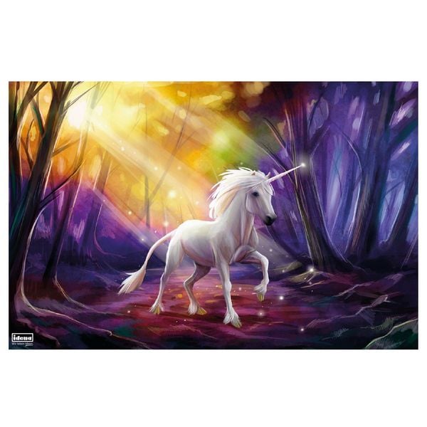 Produktbild: Idena Schreibunterlage Einhorn 58,5x38,5cm