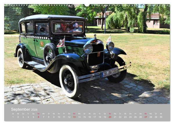 Produktbild: OLDTIMER-Event (Wandkalender 2026 DIN A2 quer), CALVENDO Monatskalender