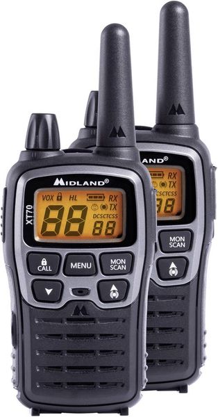 Midland C1180 XT70 PMR/LPD-Handfunkgerät 2er Set