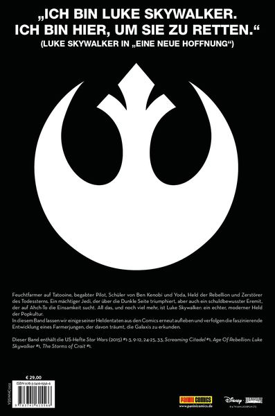 Produktbild: Star Wars: Luke Skywalker Anthologie