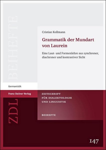 Produktbild: Grammatik der Mundart von Laurein