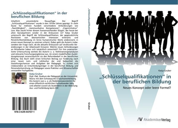 Produktbild: "Schl&uuml;sselqualifika&shy;tionen" in der beruflichen Bildung