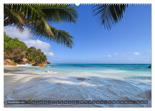 Produktbild: Seychellen - Das letzte Paradies auf Erden (Wandkalender 2026 DIN A2 quer), CALVENDO Monatskalender