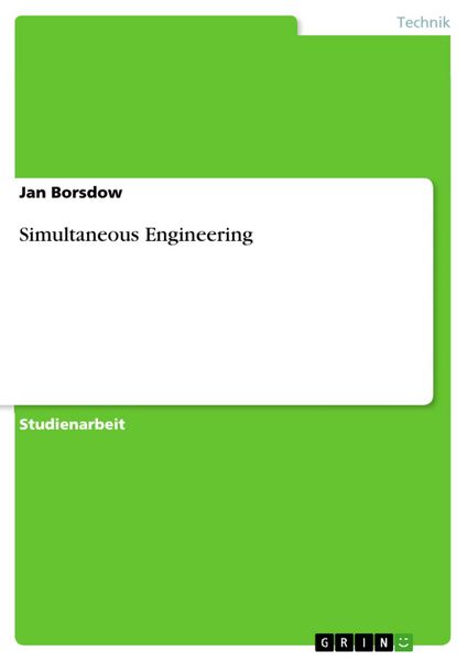 Produktbild: Simultaneous Engineering