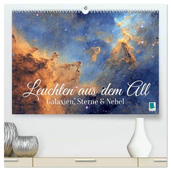 Galaxien, Sterne und Nebel: Leuchten aus dem All (hochwertiger Premium Wandkalender 2026 DIN A2 quer), Kunstdruck in Hochglanz