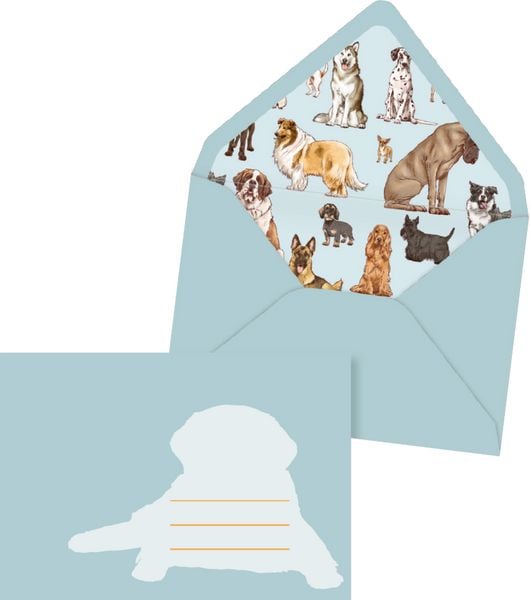 Produktbild: Pop-up-Gru&szlig;karte &ndash; I love Dogs