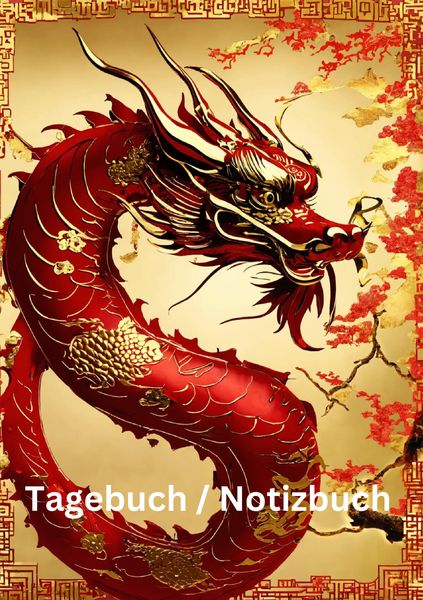 Produktbild: Tagebuch /Notizbuch Chinesische Tierkreis Drache