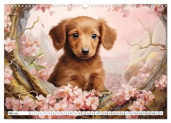 Produktbild: Tierisch s&uuml;&szlig;! (Wandkalender 2026 DIN A3 quer), CALVENDO Monatskalender