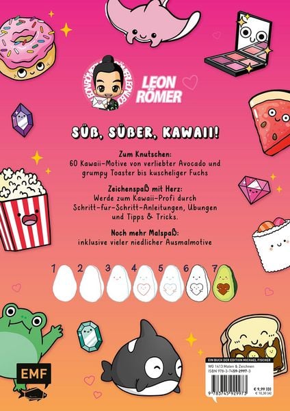 Produktbild: Die Kawaii-Zeichenschule &ndash; Niedlich zeichnen