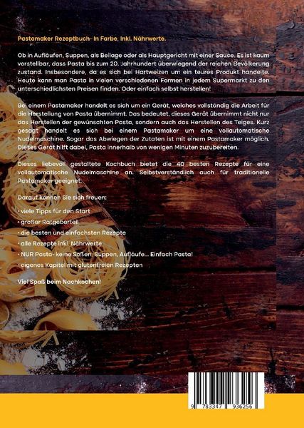 Produktbild: Pastamaker Kochbuch