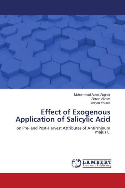 Produktbild: Effect of Exogenous Application of Salicylic Acid
