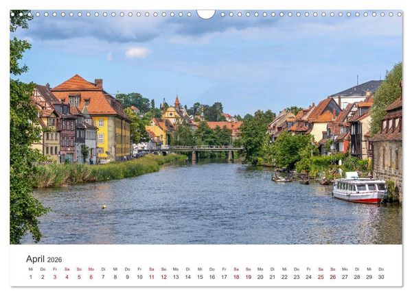 Produktbild: Franken - Malerische Orte und Landschaften (Wandkalender 2026 DIN A3 quer), CALVENDO Monatskalender