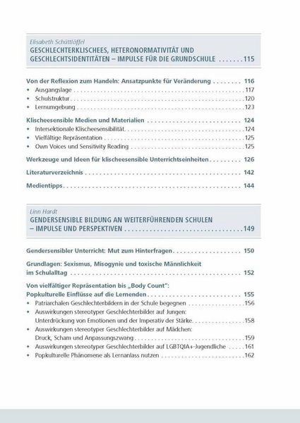 Produktbild: Geschlechtersensible P&auml;dagogik f&uuml;r Lehrkr&auml;fte