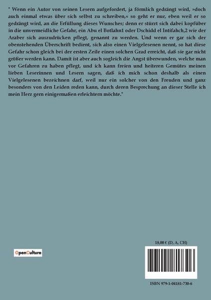 Produktbild: Freuden und Leiden eines Vielgelesenen