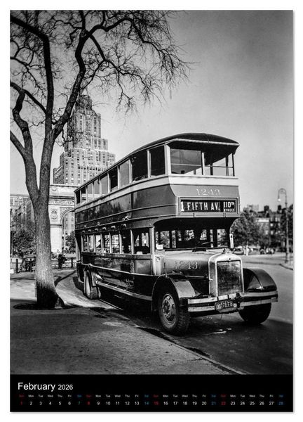 Produktbild: Historic New York 1936 (Wall Calendar 2026 DIN A4 portrait), CALVENDO 12 Month Wall Calendar