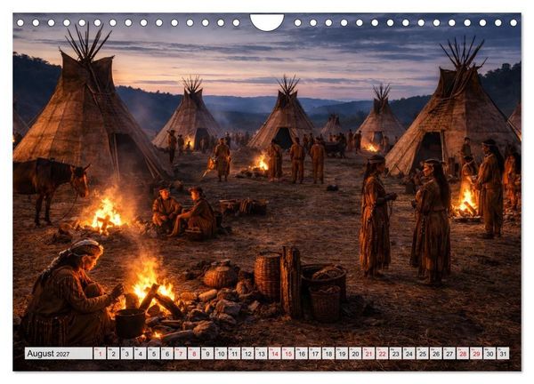 Produktbild: Ein spiritueller Weg. Im Rhythmus der Natur (Wandkalender 2027 DIN A4 quer), CALVENDO Monatskalender