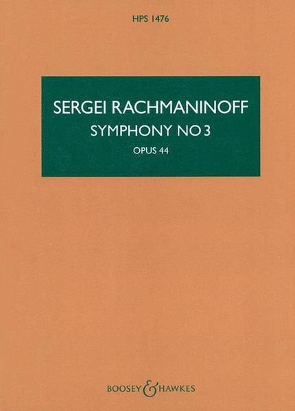 Produktbild: Symphony No. 3, Op. 44: Hawkes Pocket Score 1476